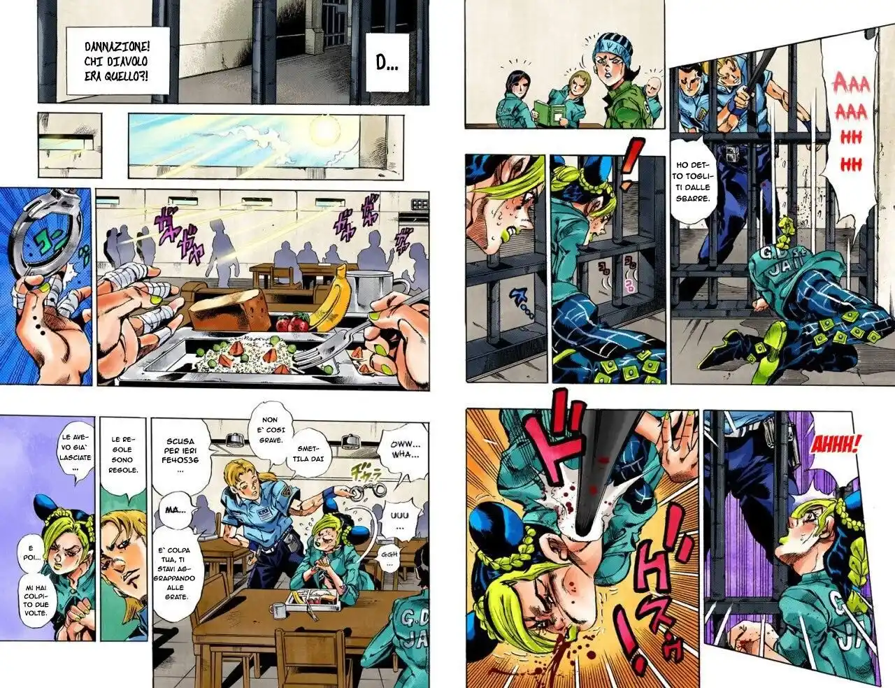 JoJo's Bizarre Adventure Part 6 - Stone Ocean (Official Colored) Capitolo 11 page 3