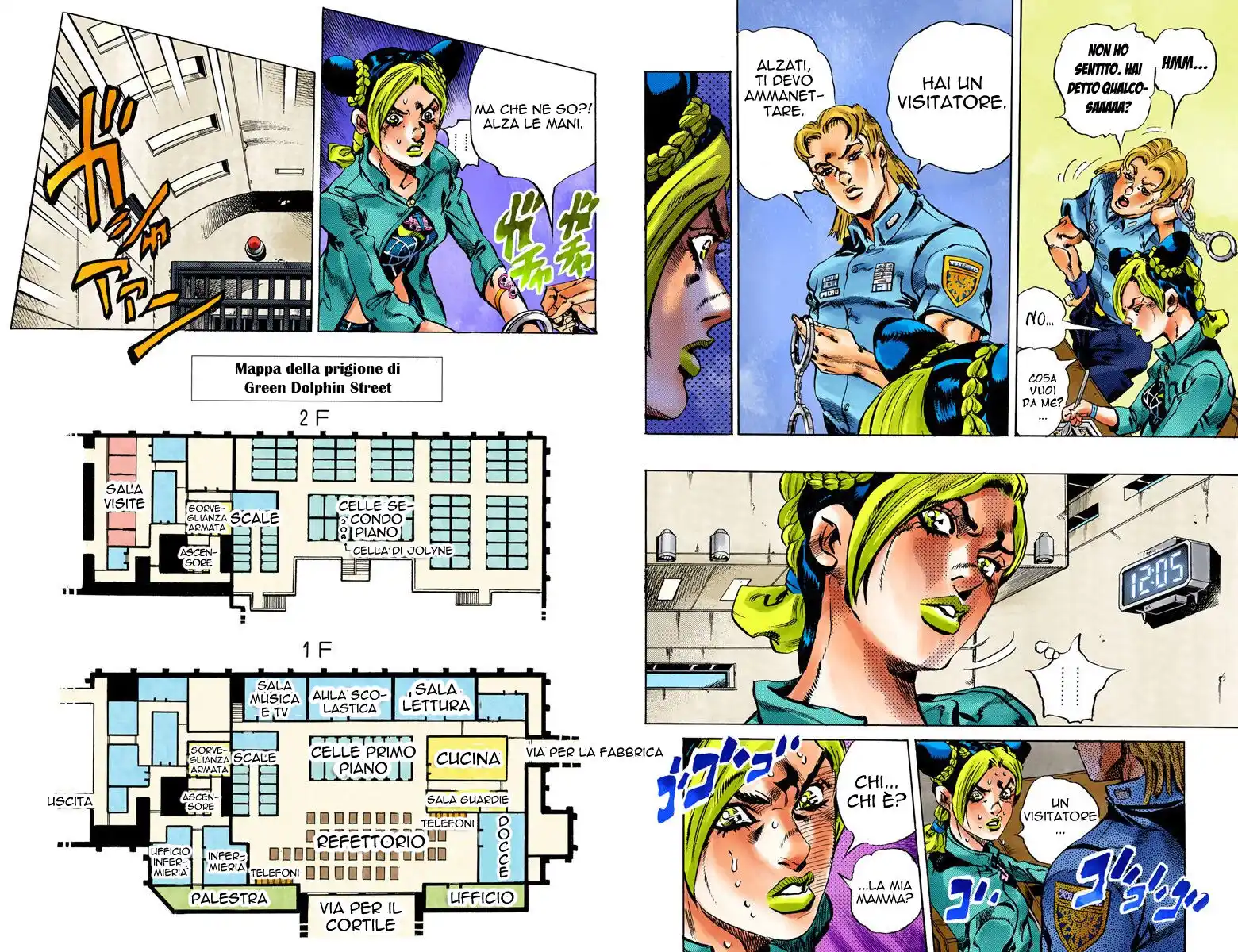 JoJo's Bizarre Adventure Part 6 - Stone Ocean (Official Colored) Capitolo 11 page 4