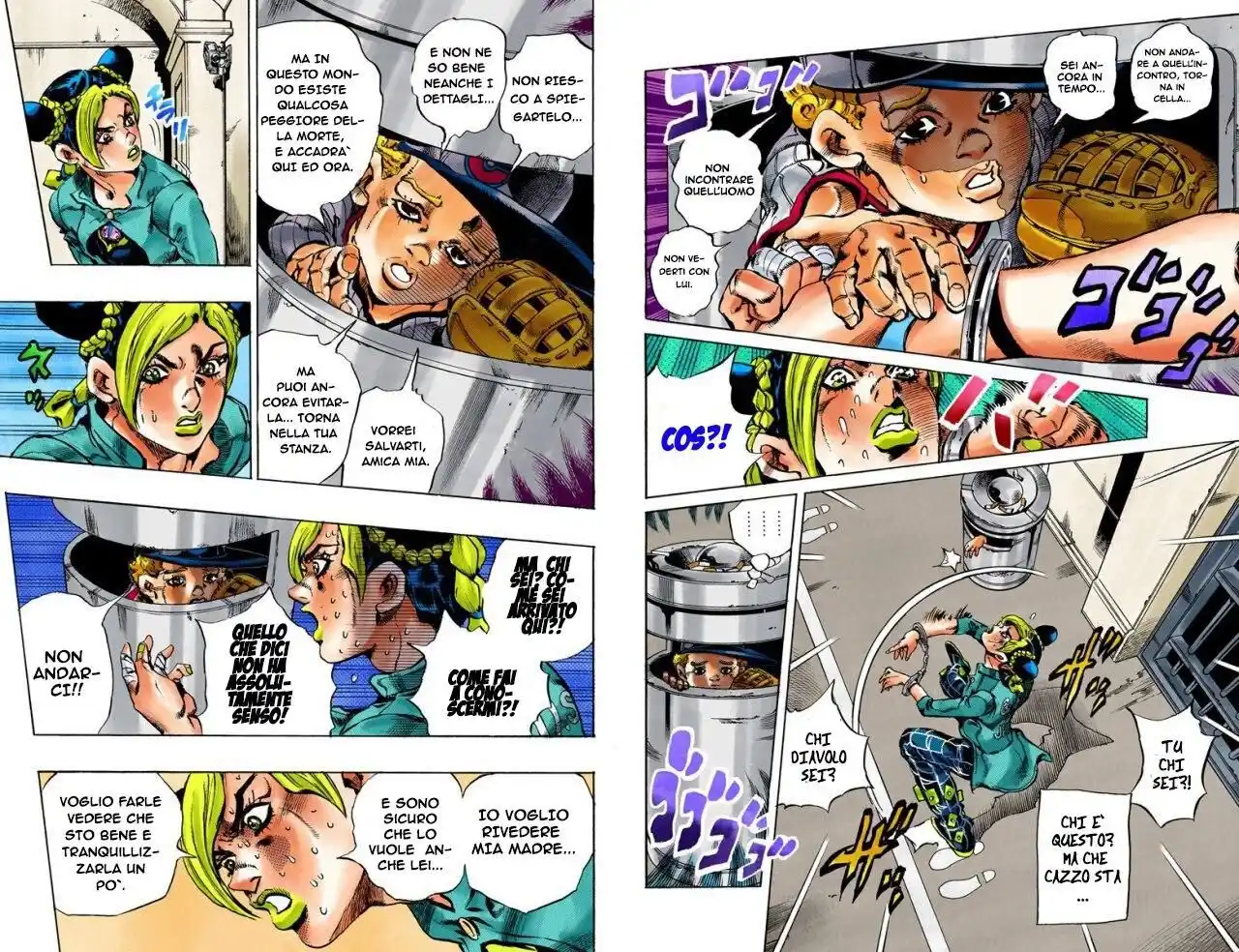 JoJo's Bizarre Adventure Part 6 - Stone Ocean (Official Colored) Capitolo 11 page 6