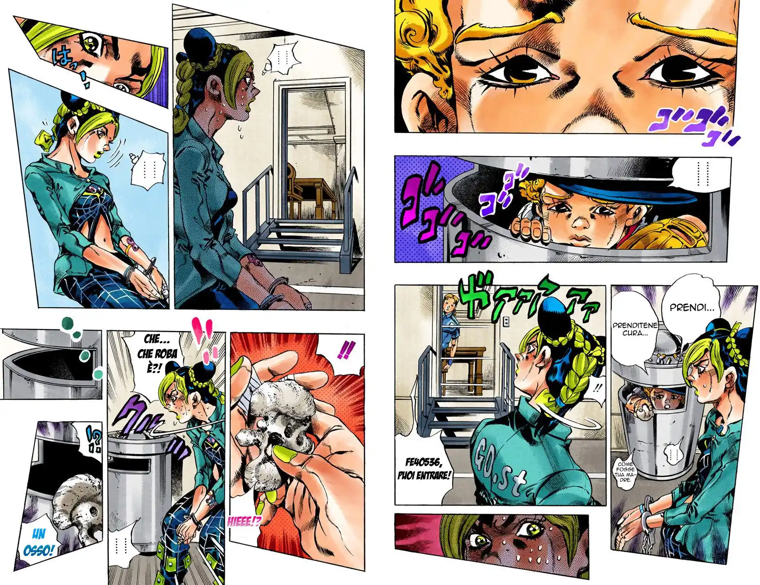 JoJo's Bizarre Adventure Part 6 - Stone Ocean (Official Colored) Capitolo 11 page 7