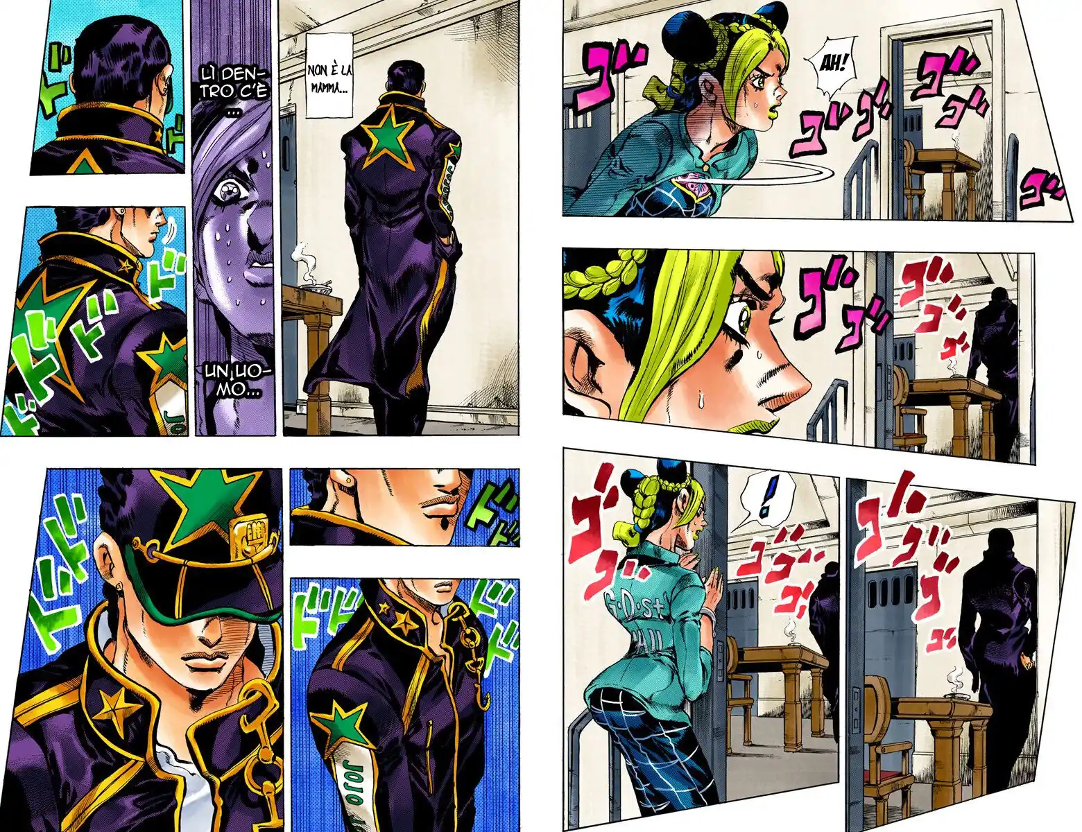 JoJo's Bizarre Adventure Part 6 - Stone Ocean (Official Colored) Capitolo 11 page 8