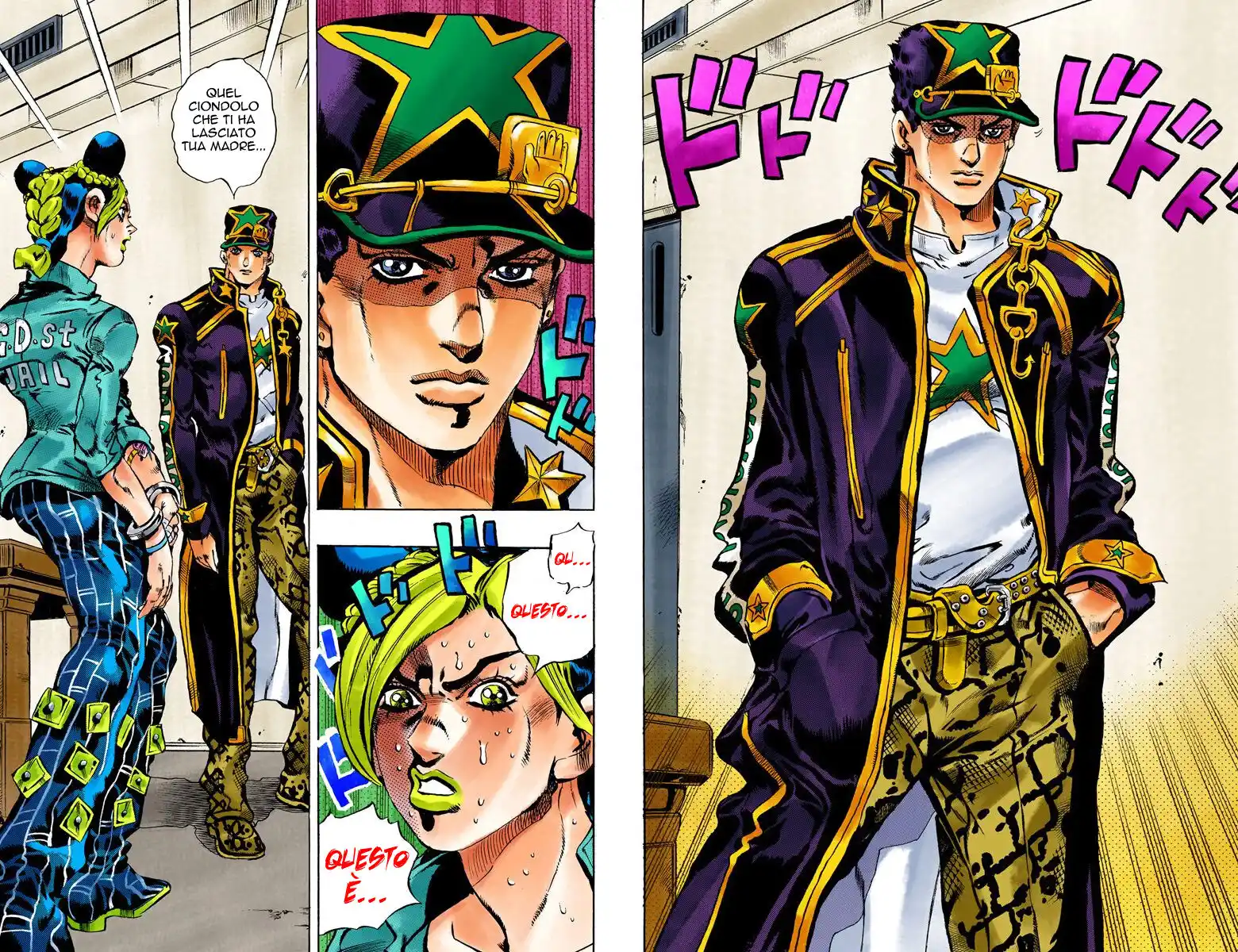 JoJo's Bizarre Adventure Part 6 - Stone Ocean (Official Colored) Capitolo 11 page 9