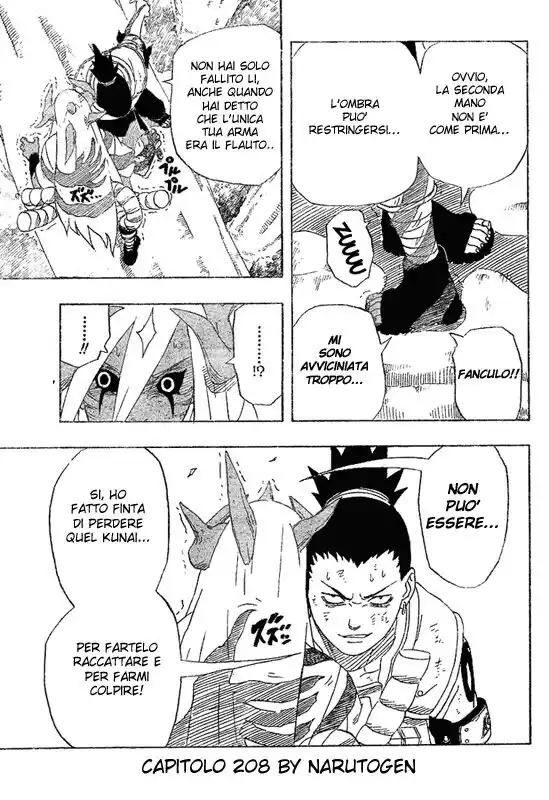 Naruto Capitolo 208 page 20