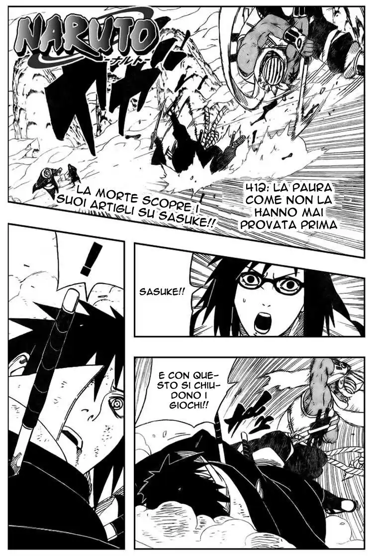 Naruto Capitolo 412 page 1