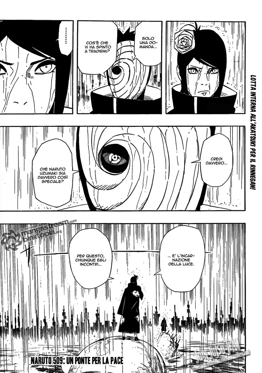 Naruto Capitolo 509 page 1