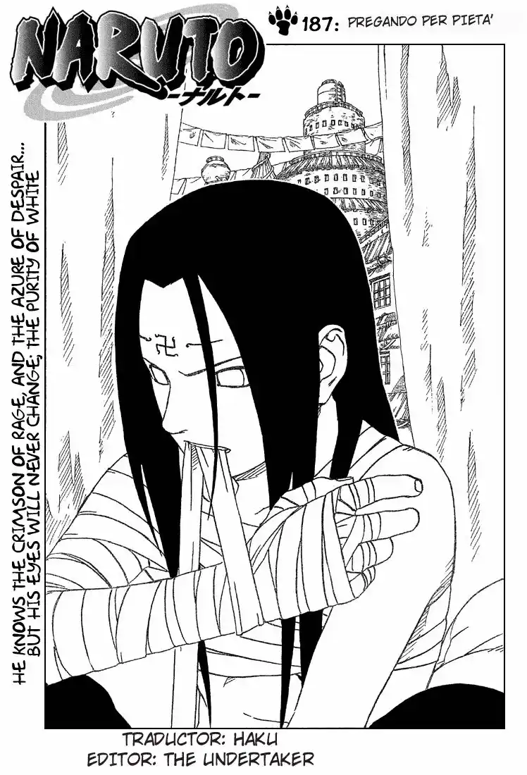 Naruto Capitolo 187 page 1