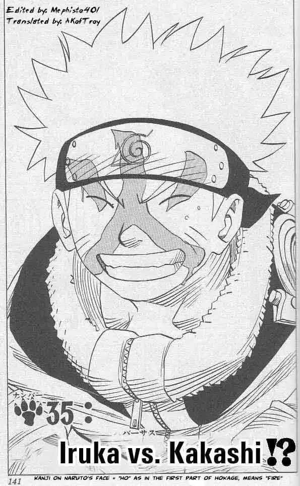 Naruto Capitolo 35 page 1