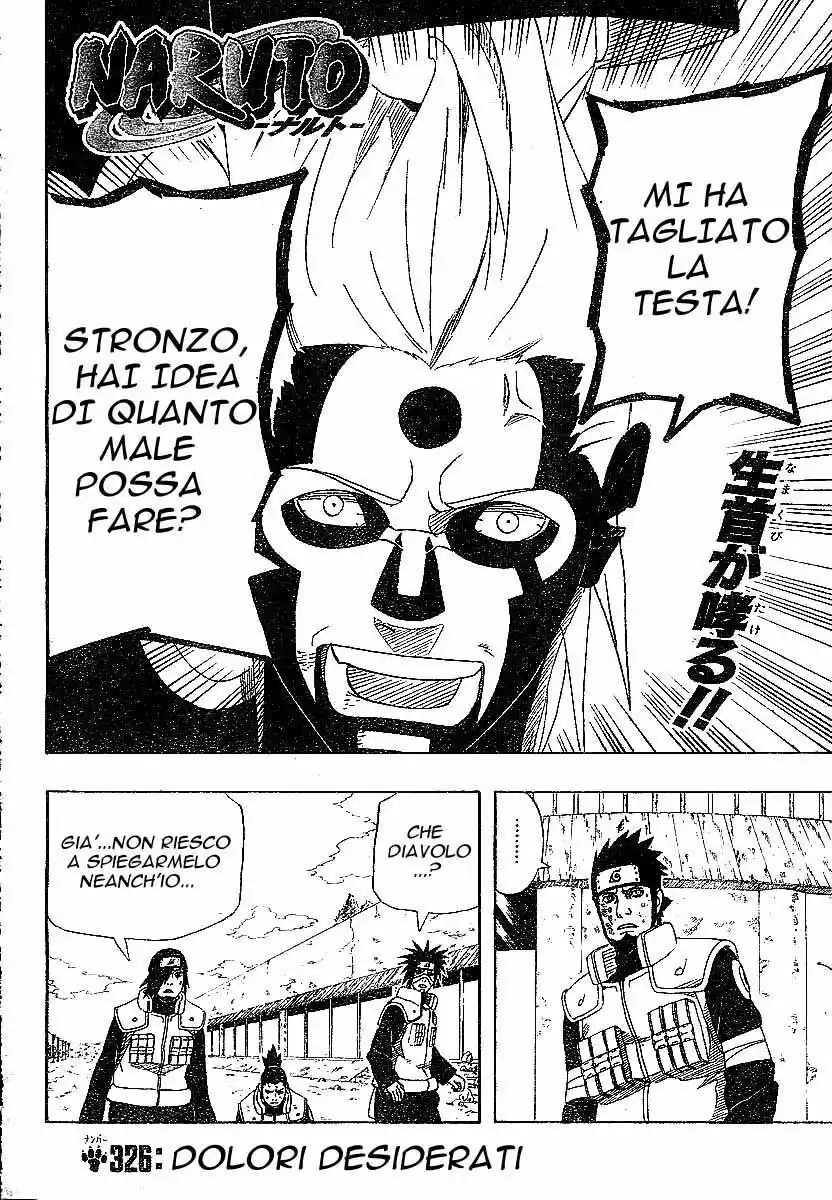 Naruto Capitolo 326 page 3