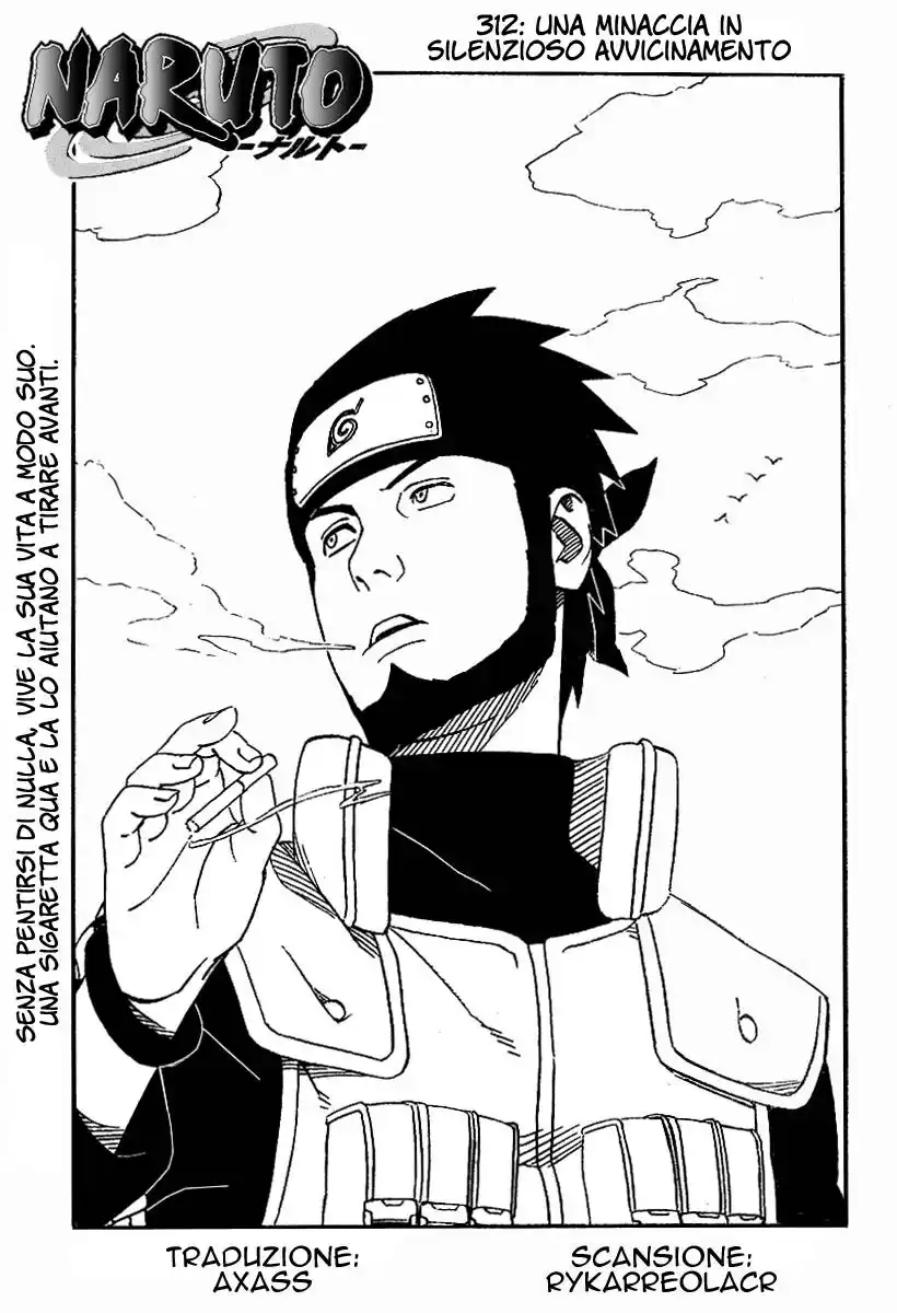 Naruto Capitolo 312 page 1