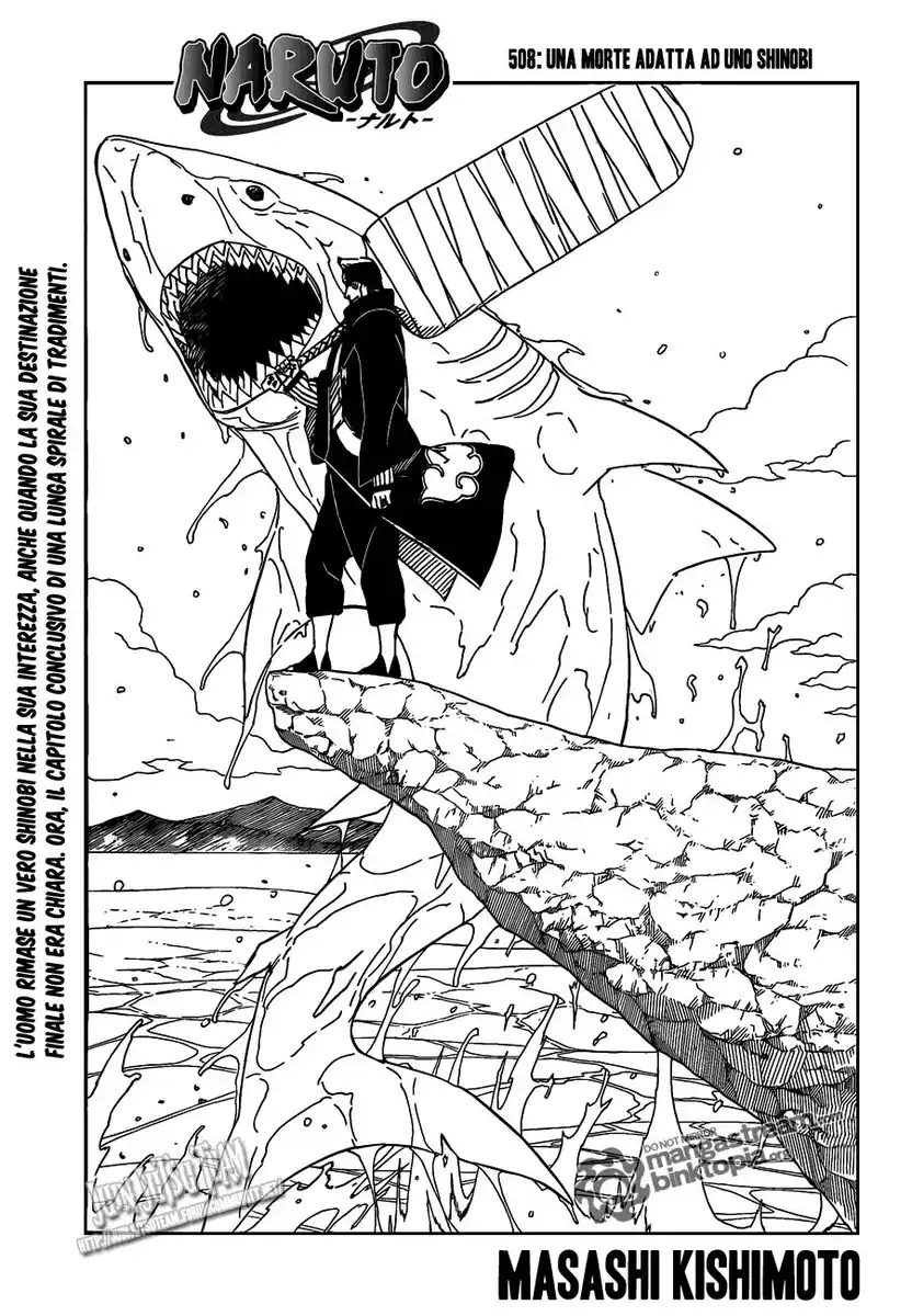 Naruto Capitolo 508 page 1