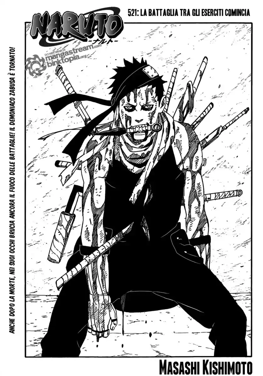 Naruto Capitolo 521 page 1