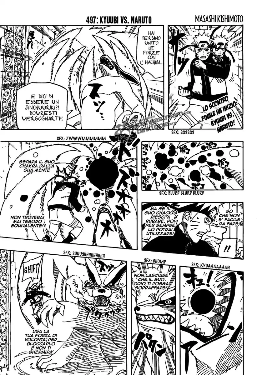 Naruto Capitolo 497 page 1