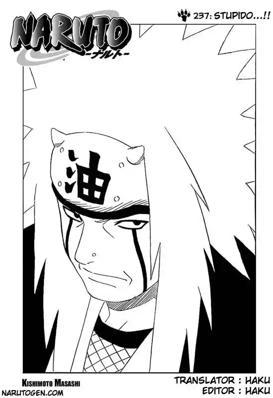 Naruto Capitolo 237 page 1