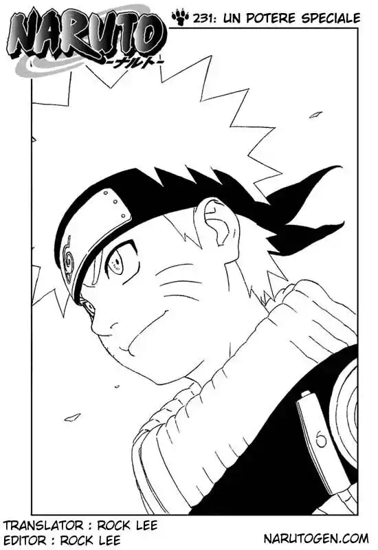 Naruto Capitolo 231 page 1