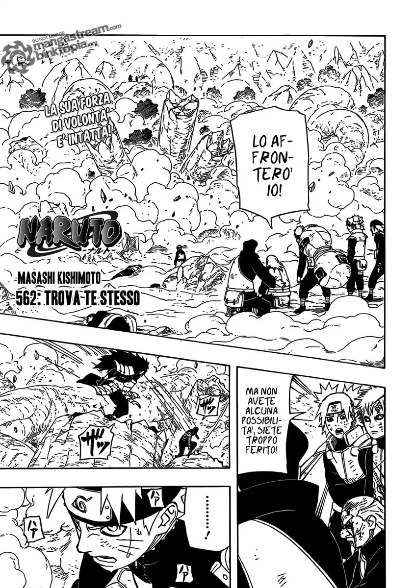 Naruto Capitolo 562 page 1