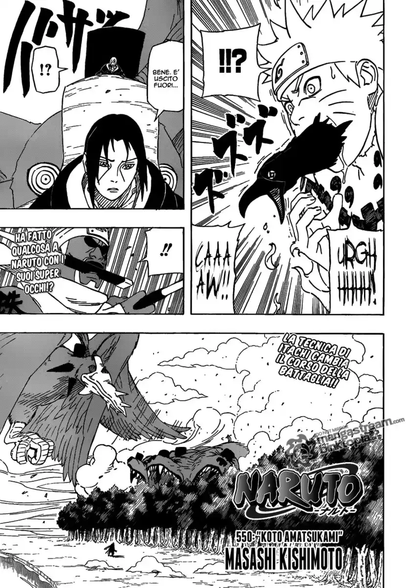 Naruto Capitolo 550 page 1