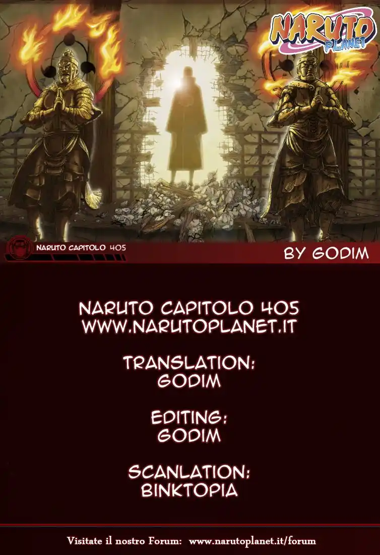 Naruto Capitolo 405 page 1