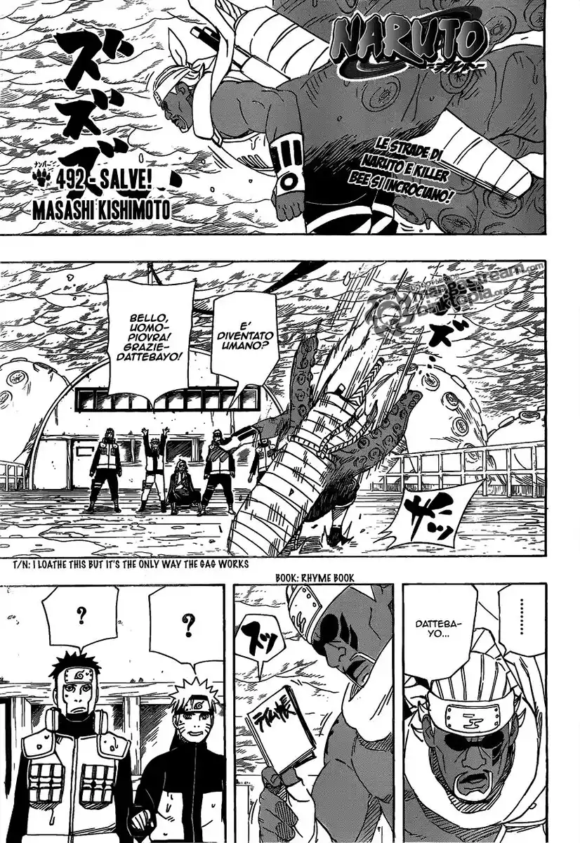 Naruto Capitolo 492 page 1