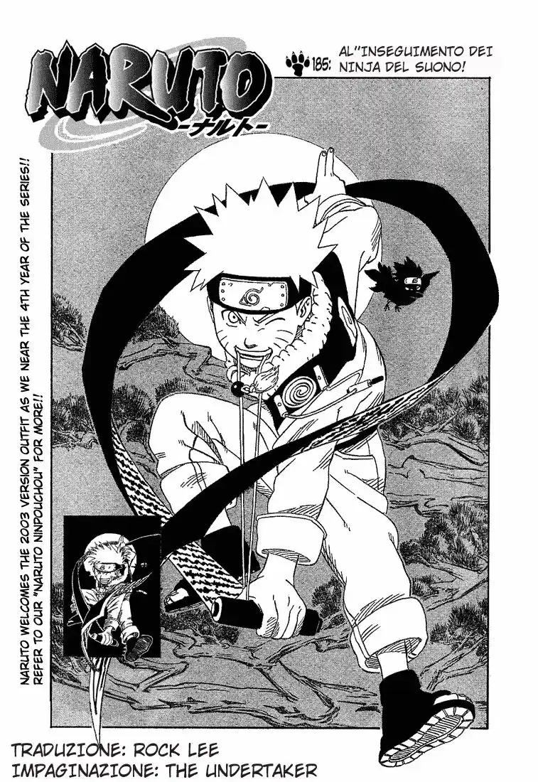 Naruto Capitolo 185 page 1