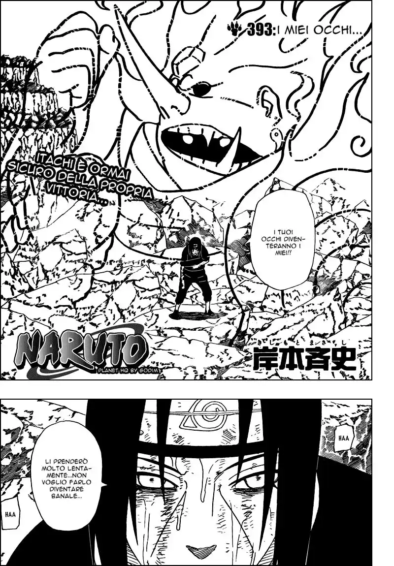 Naruto Capitolo 393 page 1