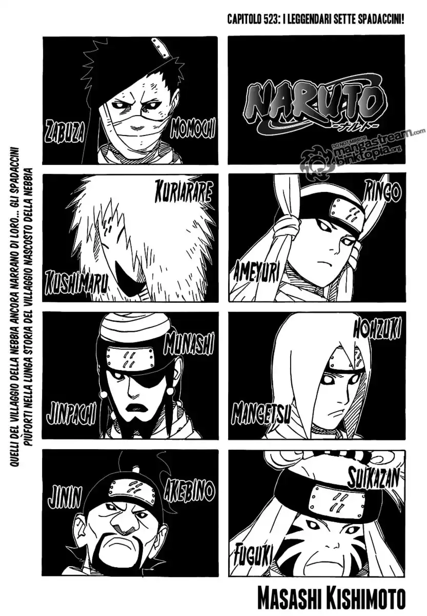 Naruto Capitolo 523 page 1