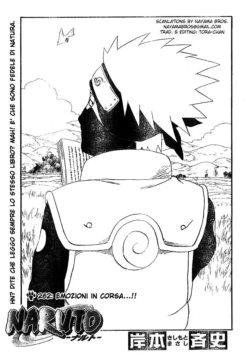 Naruto Capitolo 262 page 1