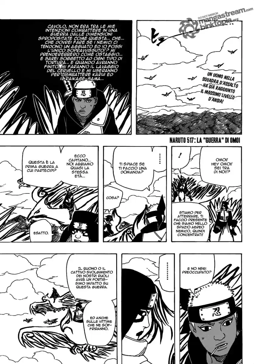 Naruto Capitolo 517 page 1