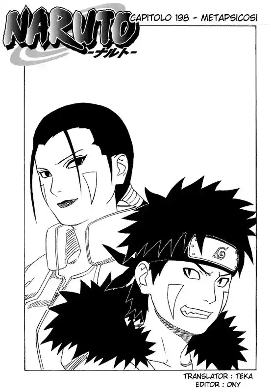 Naruto Capitolo 198 page 1