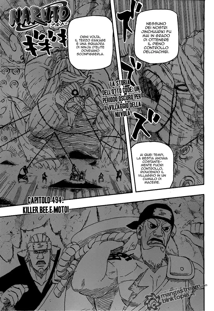 Naruto Capitolo 494 page 1