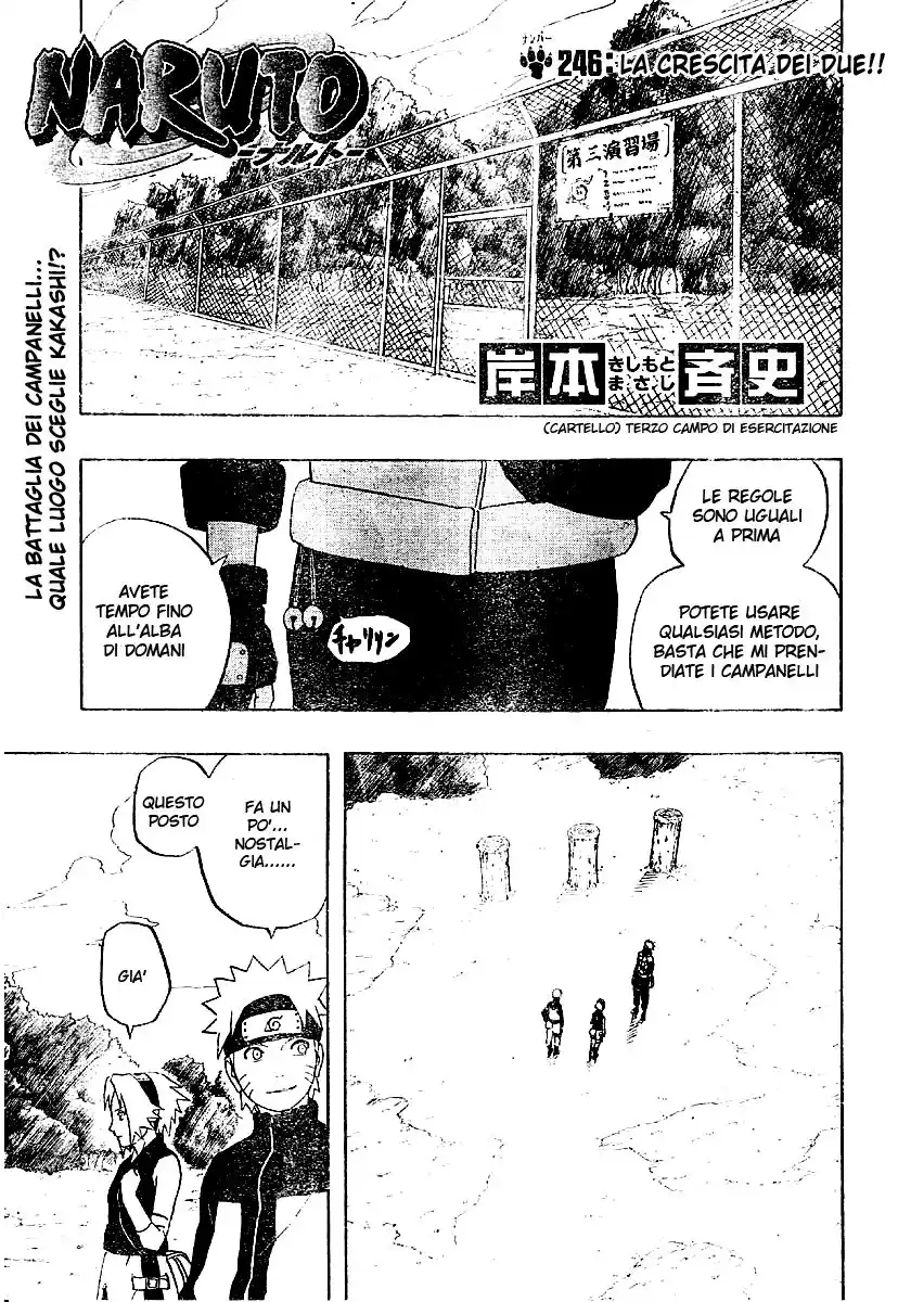 Naruto Capitolo 246 page 1