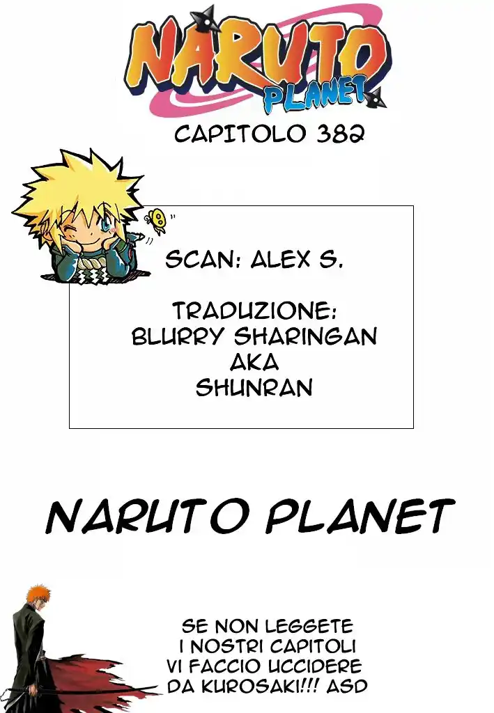 Naruto Capitolo 382 page 1