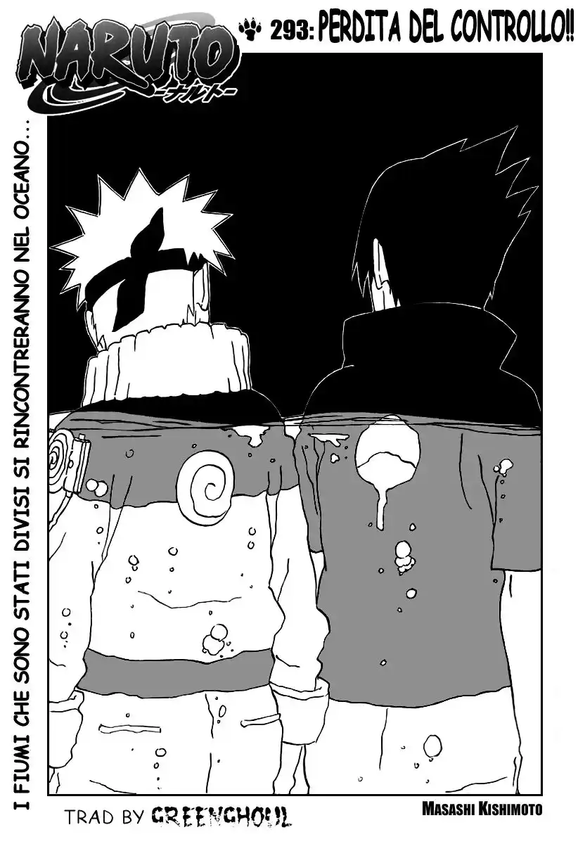 Naruto Capitolo 293 page 1