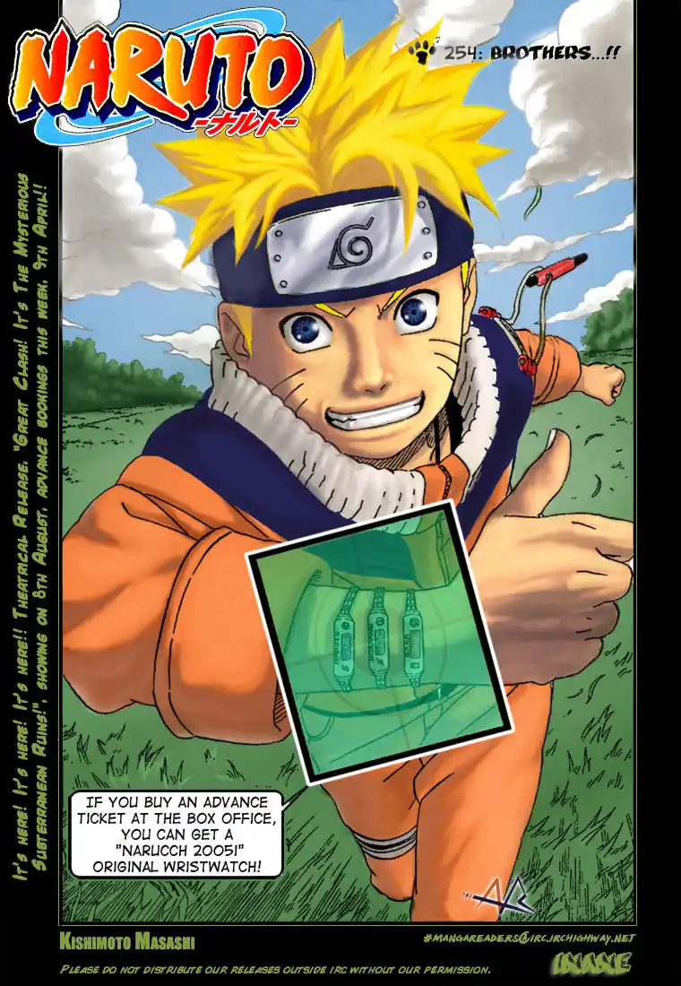 Naruto Capitolo 254 page 3