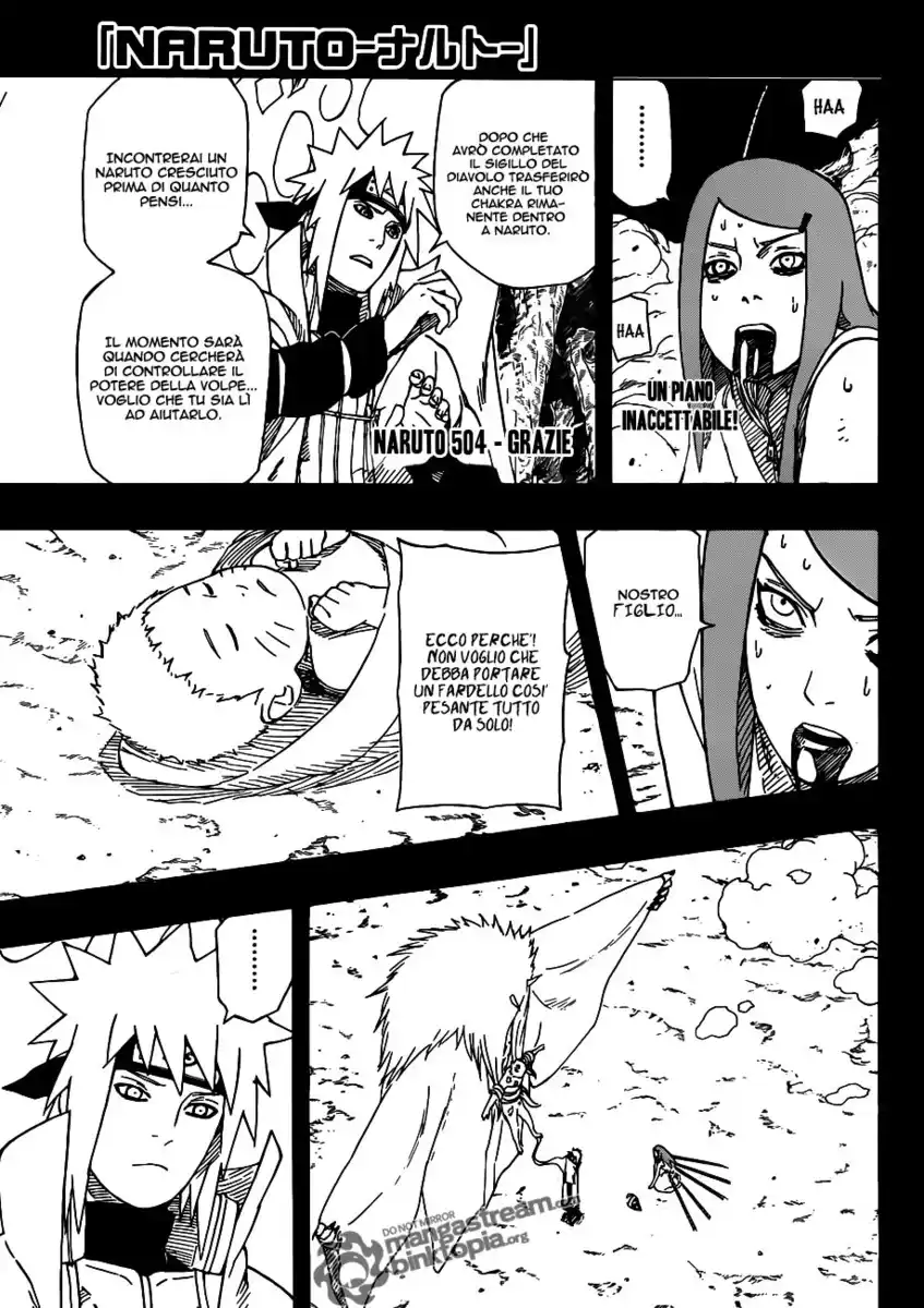 Naruto Capitolo 504 page 1