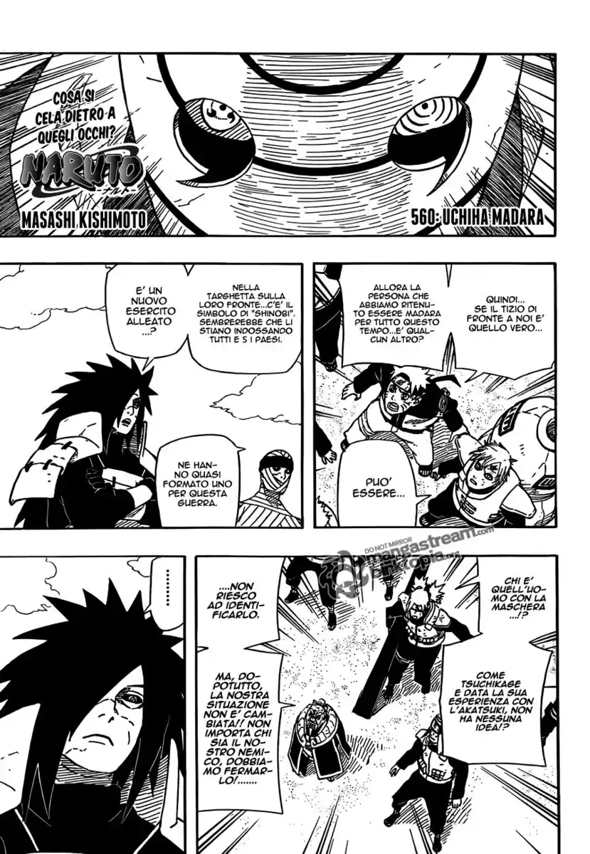 Naruto Capitolo 560 page 1