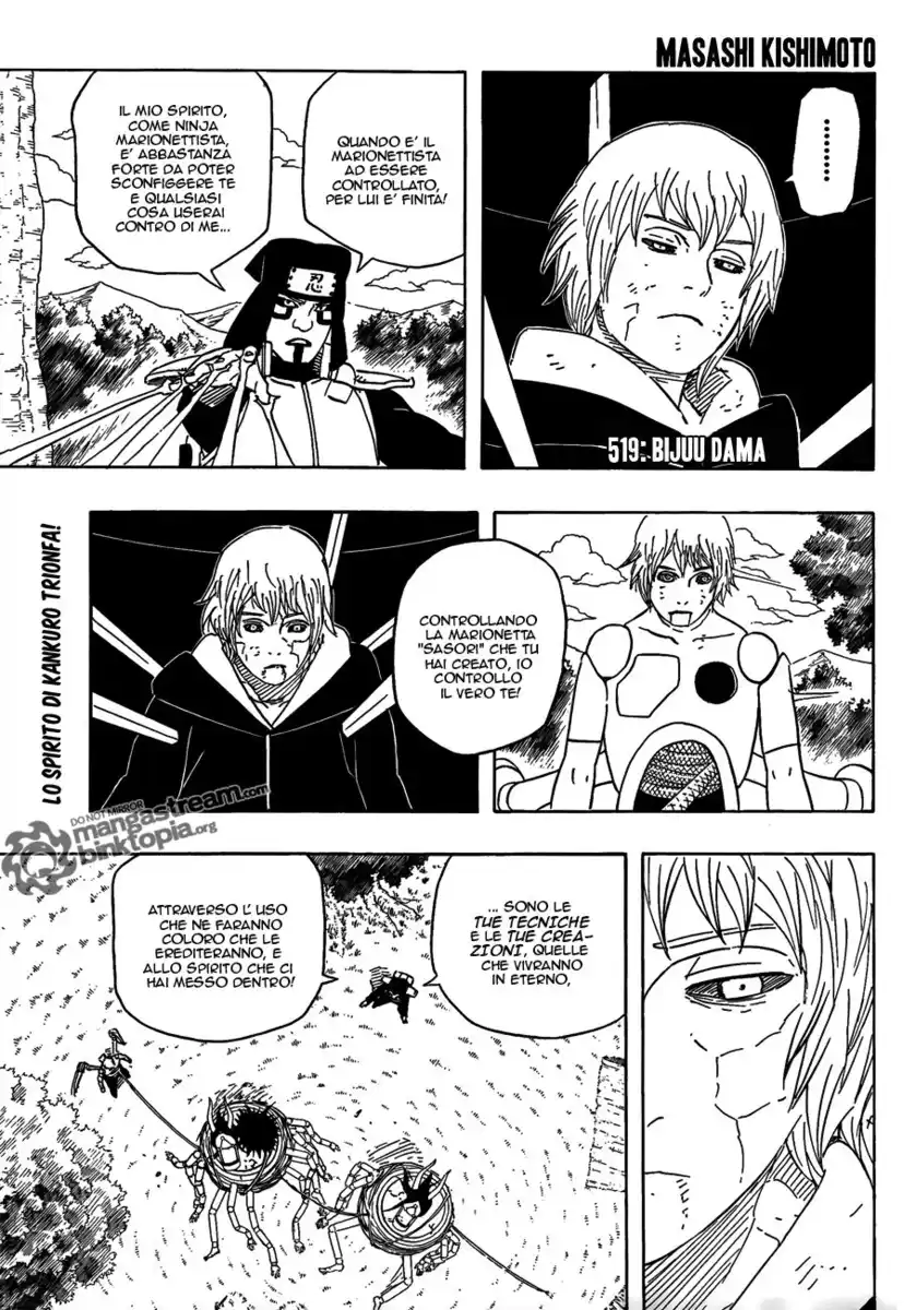 Naruto Capitolo 519 page 1