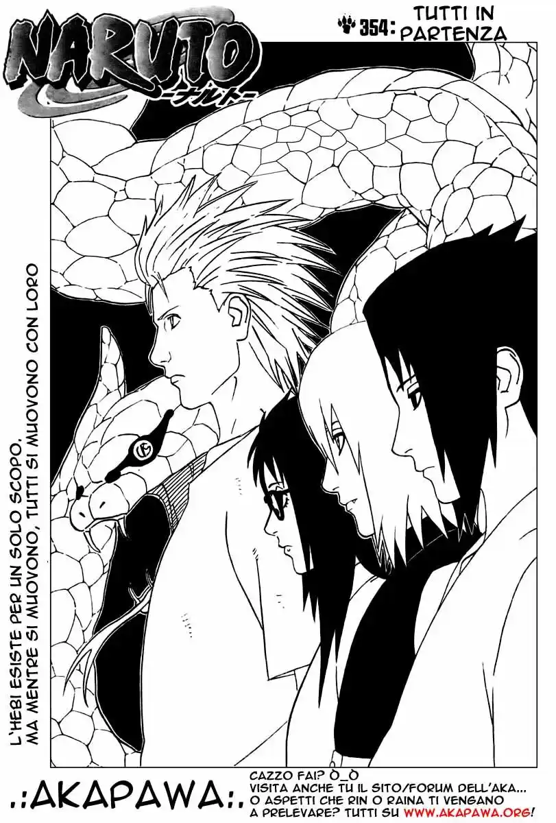 Naruto Capitolo 354 page 1