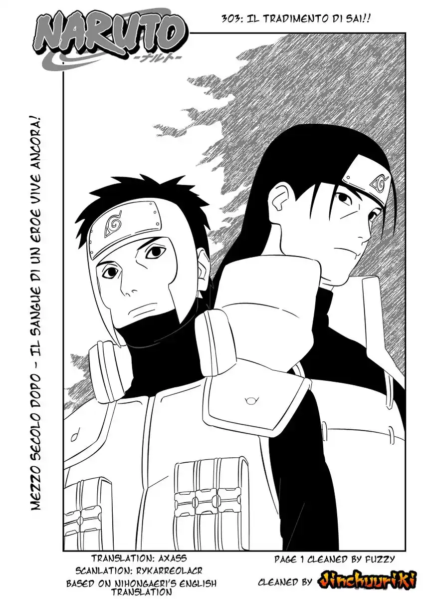 Naruto Capitolo 303 page 1