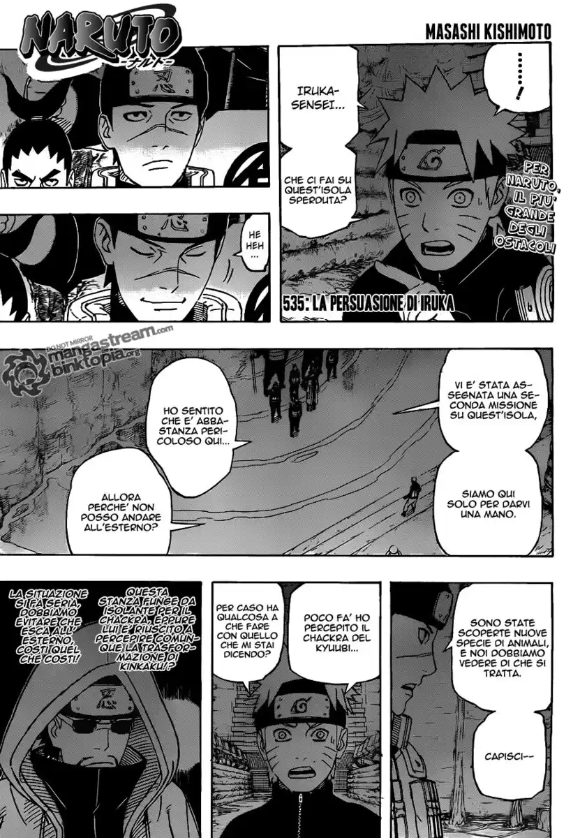 Naruto Capitolo 535 page 1