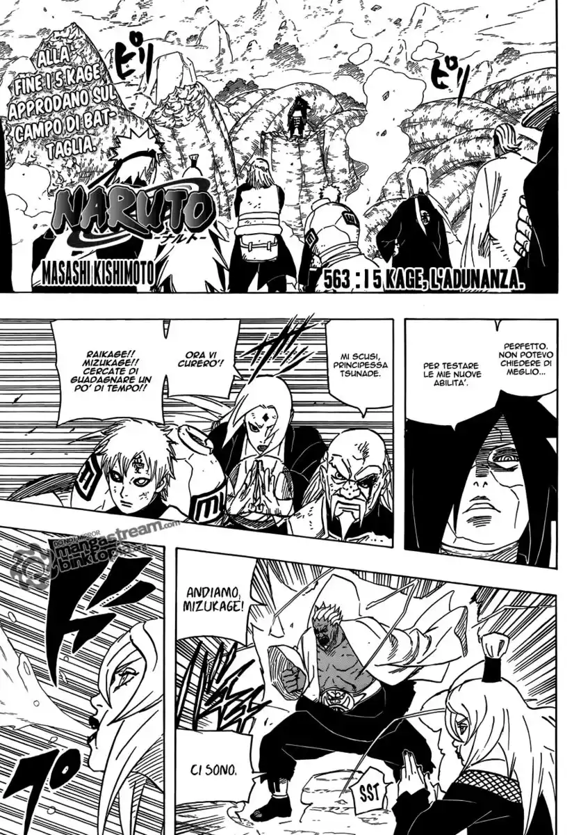 Naruto Capitolo 563 page 1