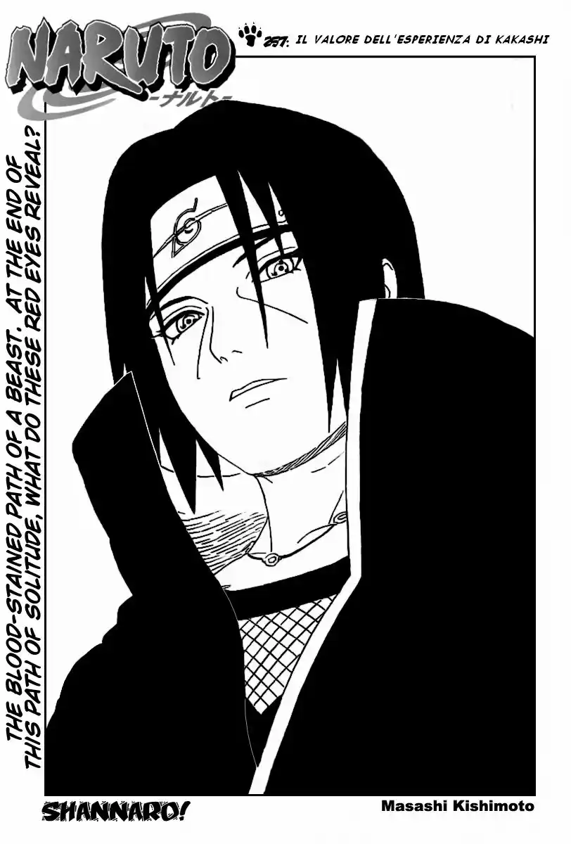 Naruto Capitolo 257 page 1