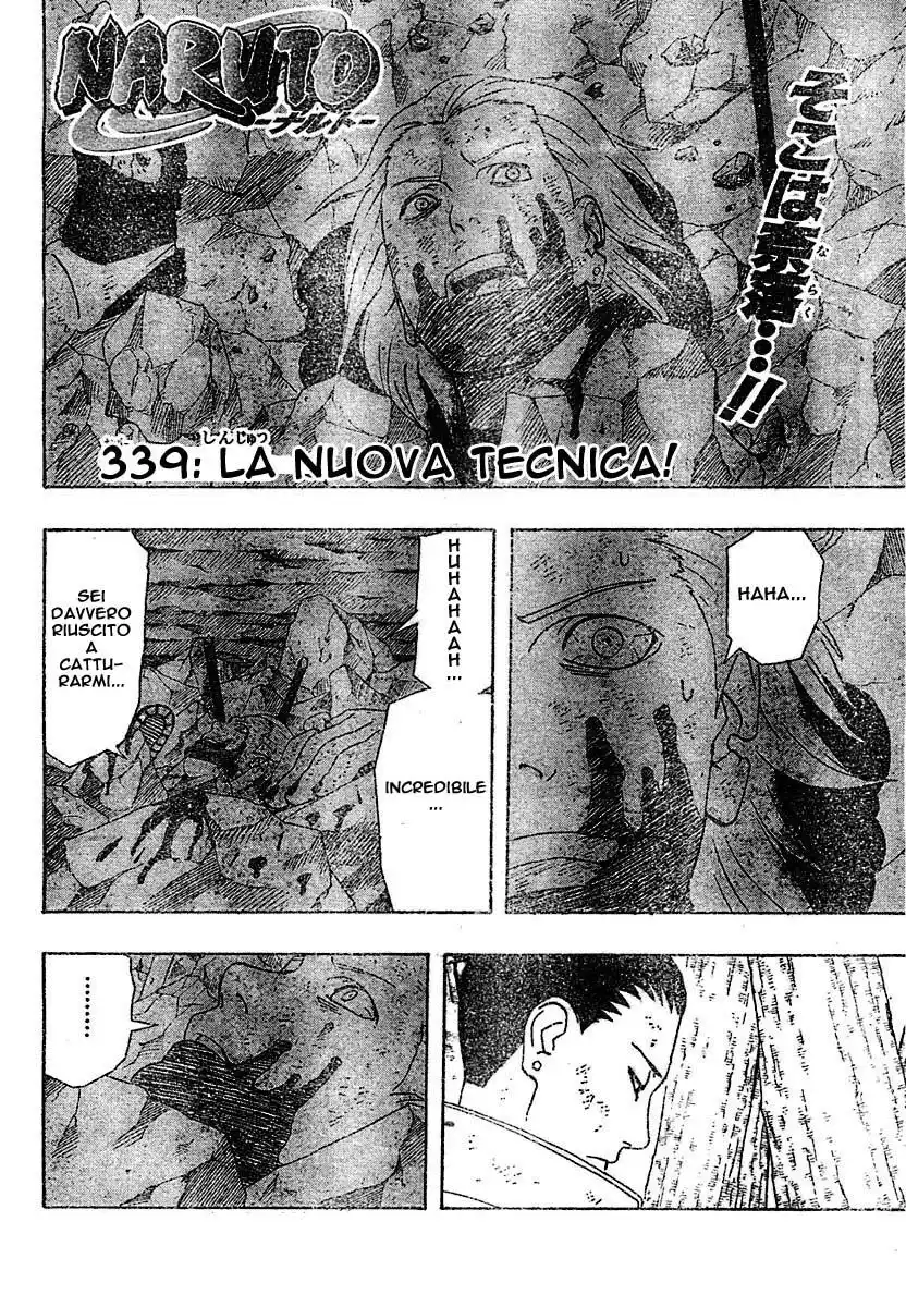 Naruto Capitolo 339 page 1