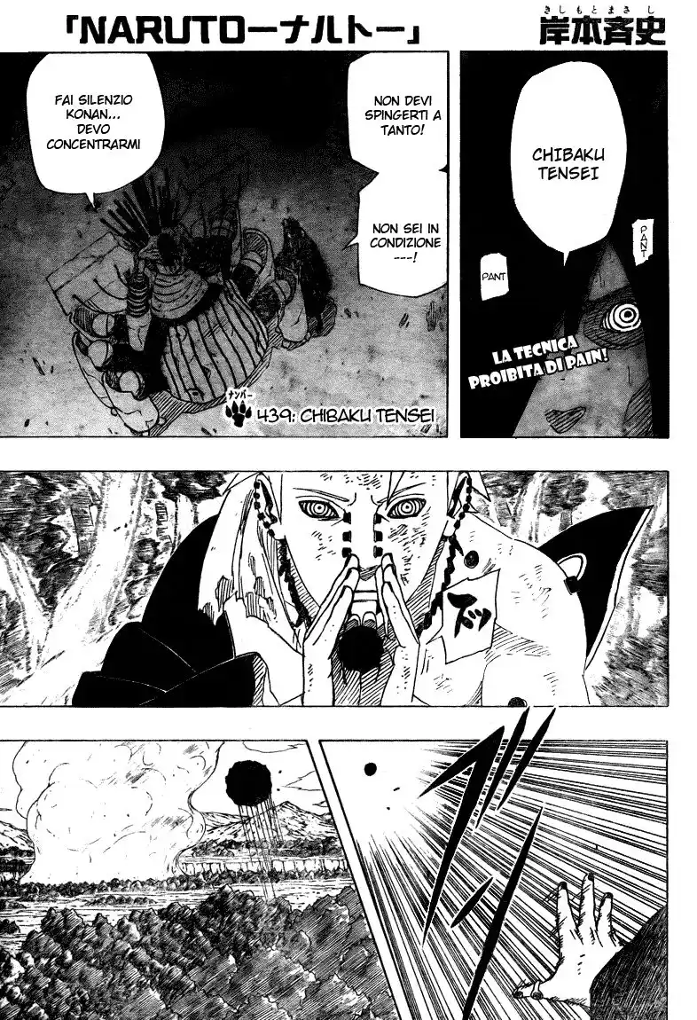 Naruto Capitolo 439 page 1