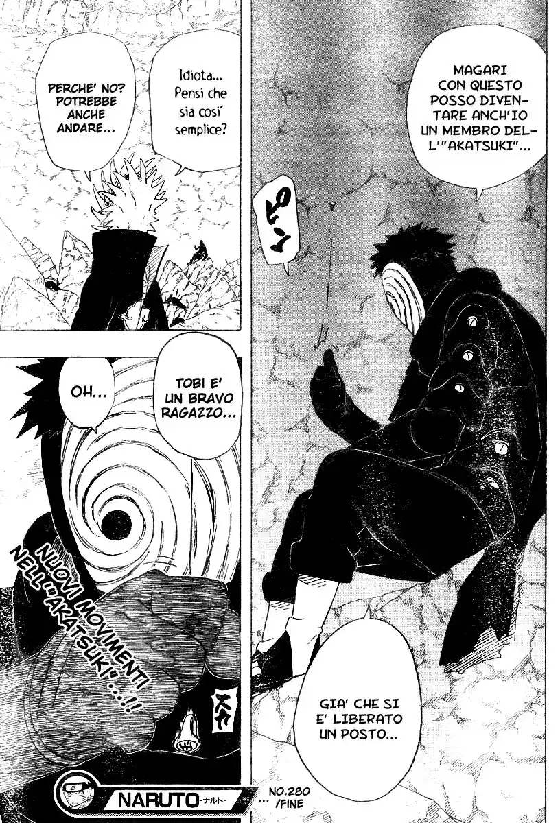 Naruto Capitolo 280 page 19