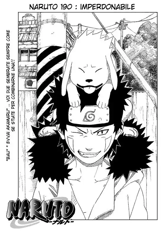 Naruto Capitolo 190 page 1