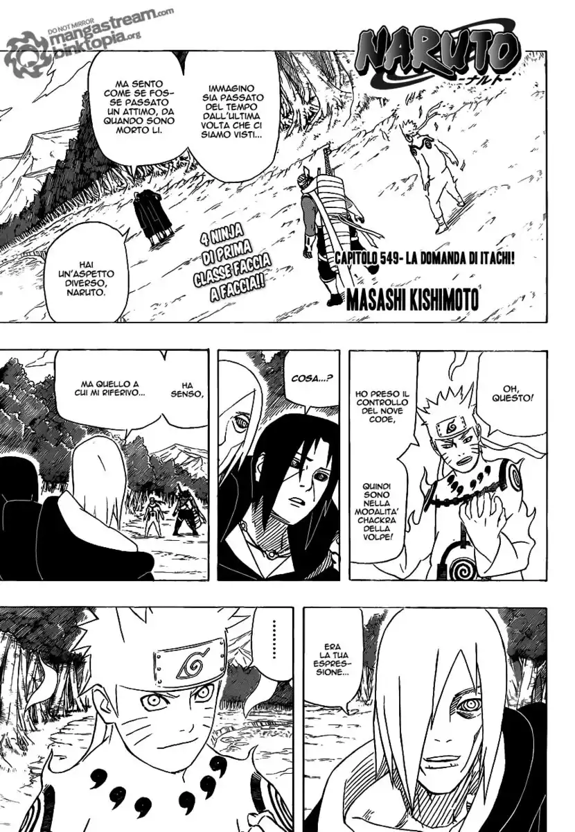 Naruto Capitolo 549 page 1