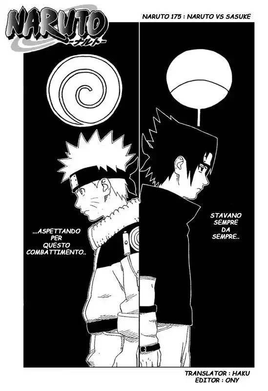 Naruto Capitolo 175 page 1