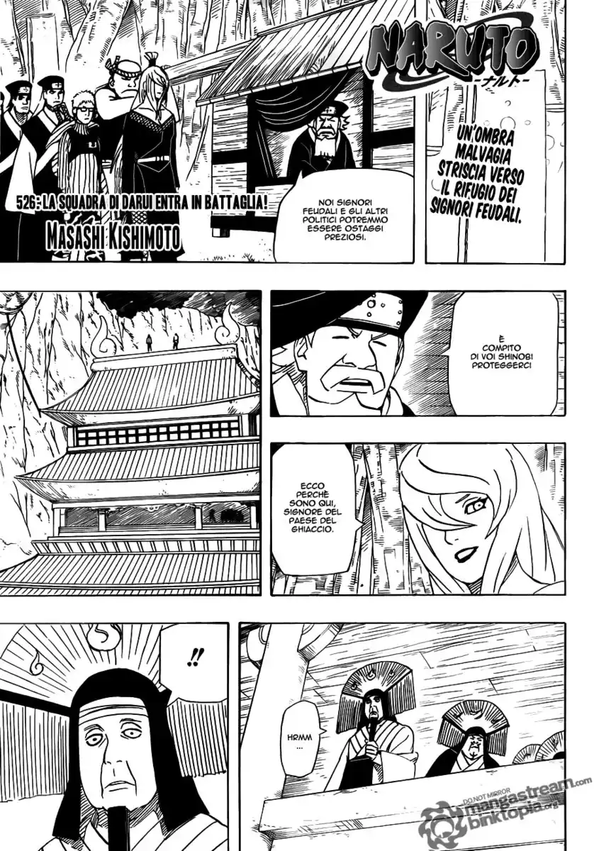 Naruto Capitolo 526 page 1