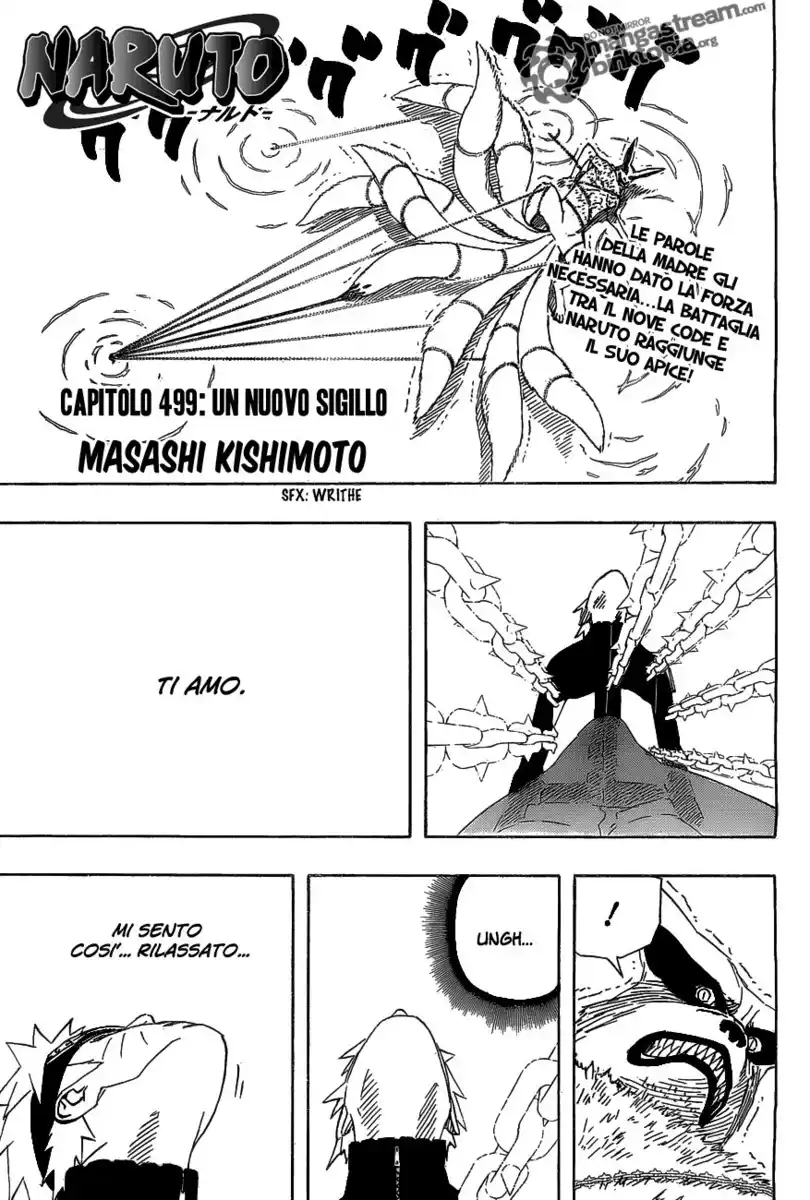 Naruto Capitolo 499 page 1