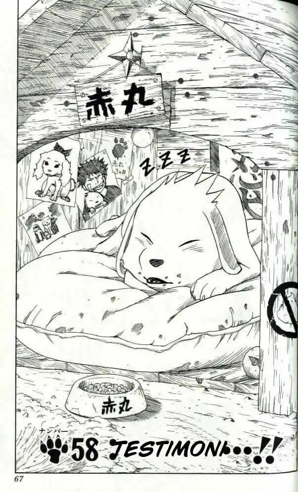 Naruto Capitolo 58 page 1
